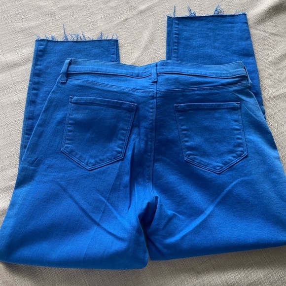 Women's Royal Blue LAGENCE Cutoff Jeans Sz. - 31 - Picture 2 of 4